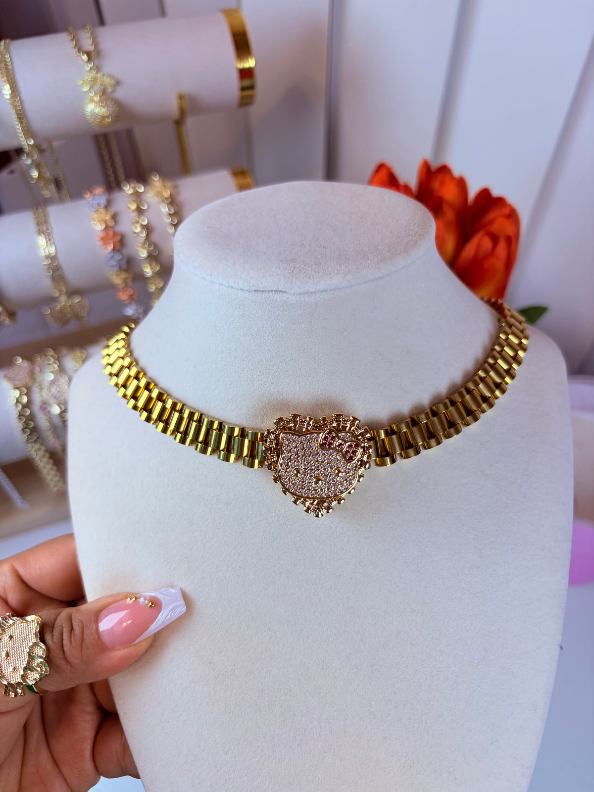 HK Rollie necklace 20”
