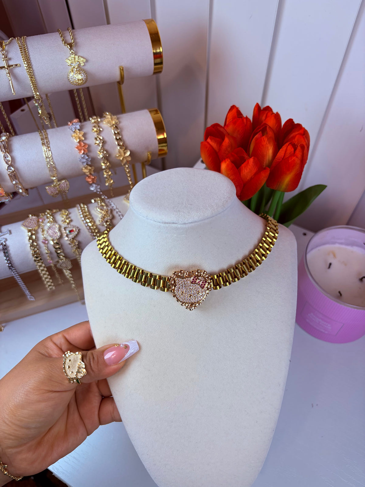 HK Rollie necklace 20”