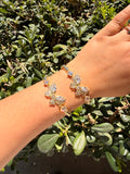 Butterfly diamond bracelet