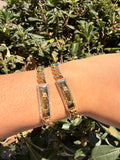 Virgin Mary link bracelet