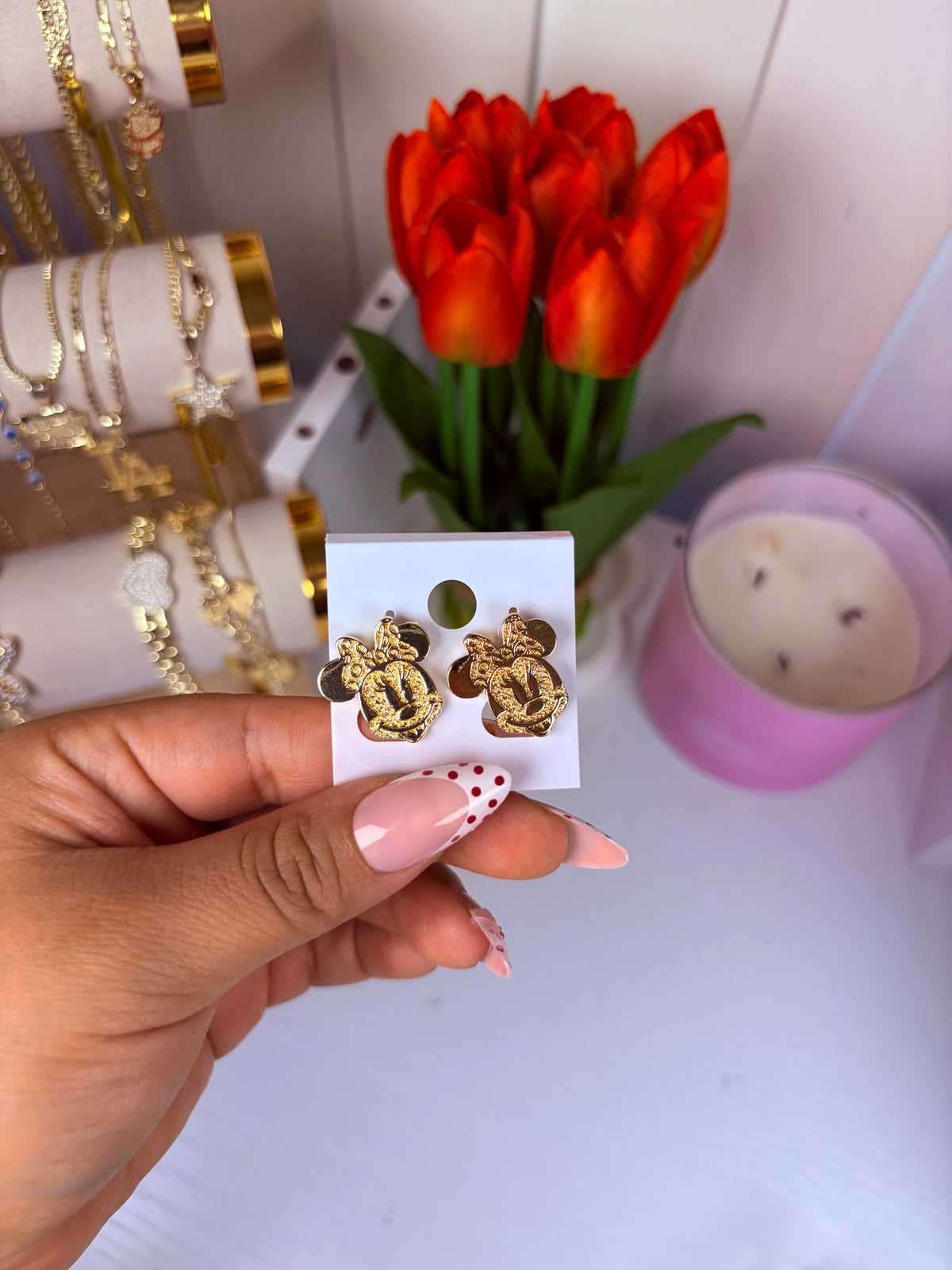 Minnie studs