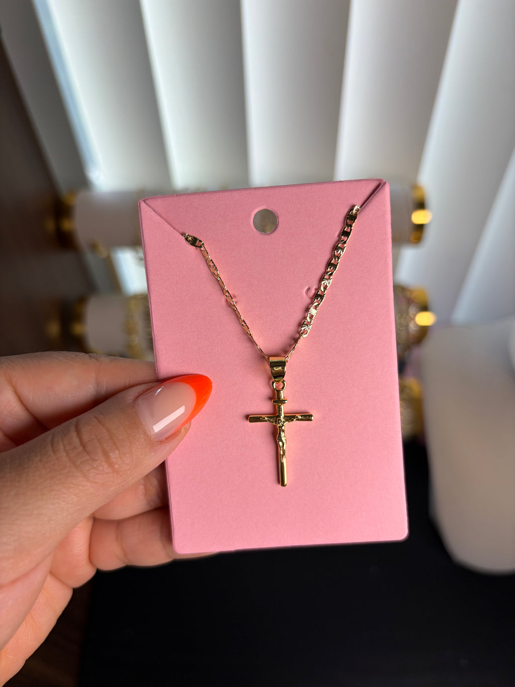 cross necklace