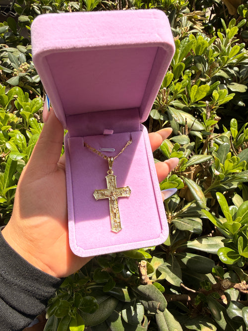 Big cross necklace