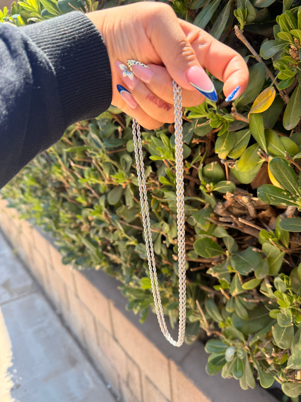 Men’s rope necklace 20”