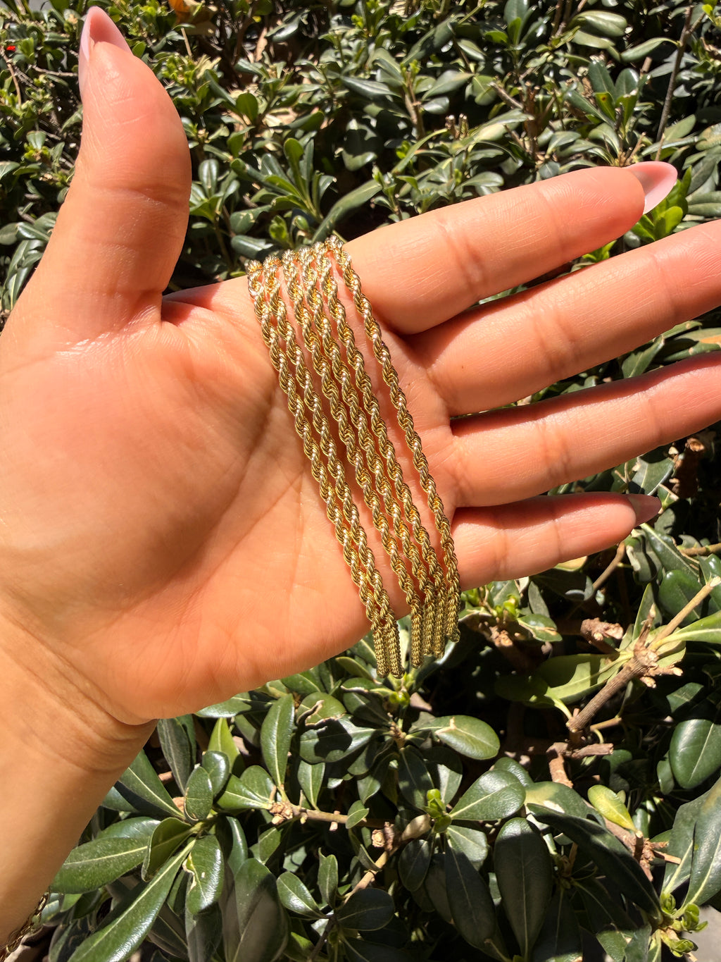 Twisted Rope Gold Bracelet for Men