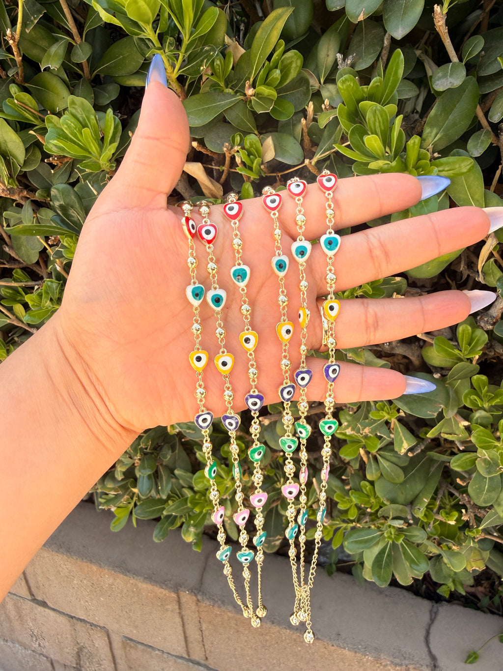 Evil eye bracelets