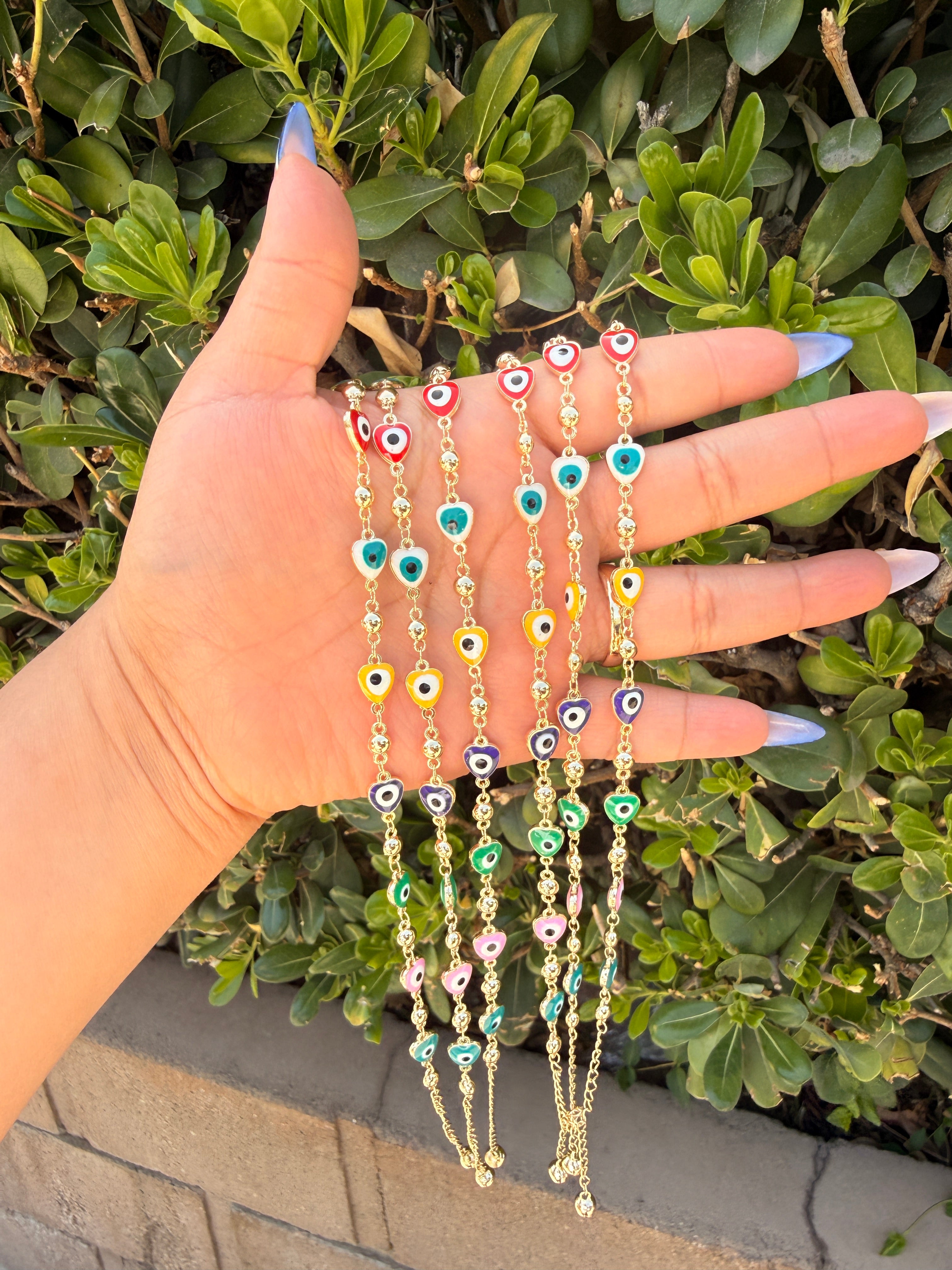 Evil eye bracelets