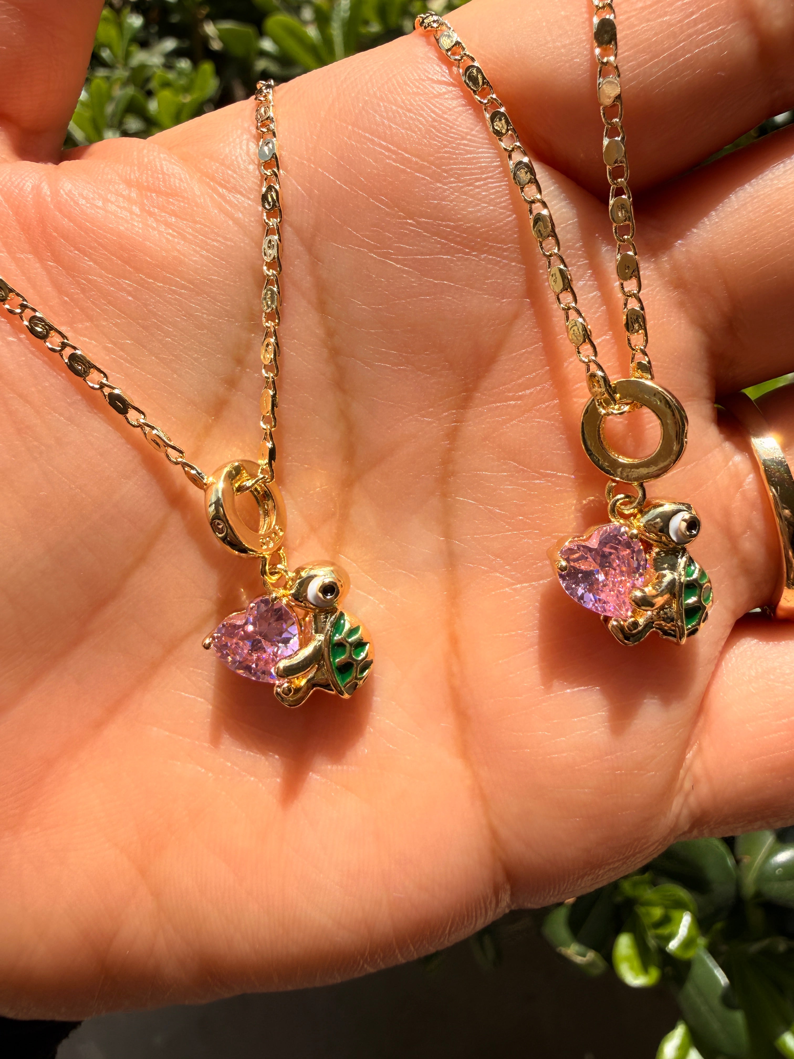 Turtle necklace