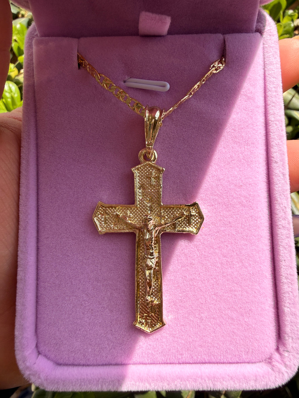 Big cross necklace