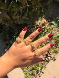 Full hibiscus ring