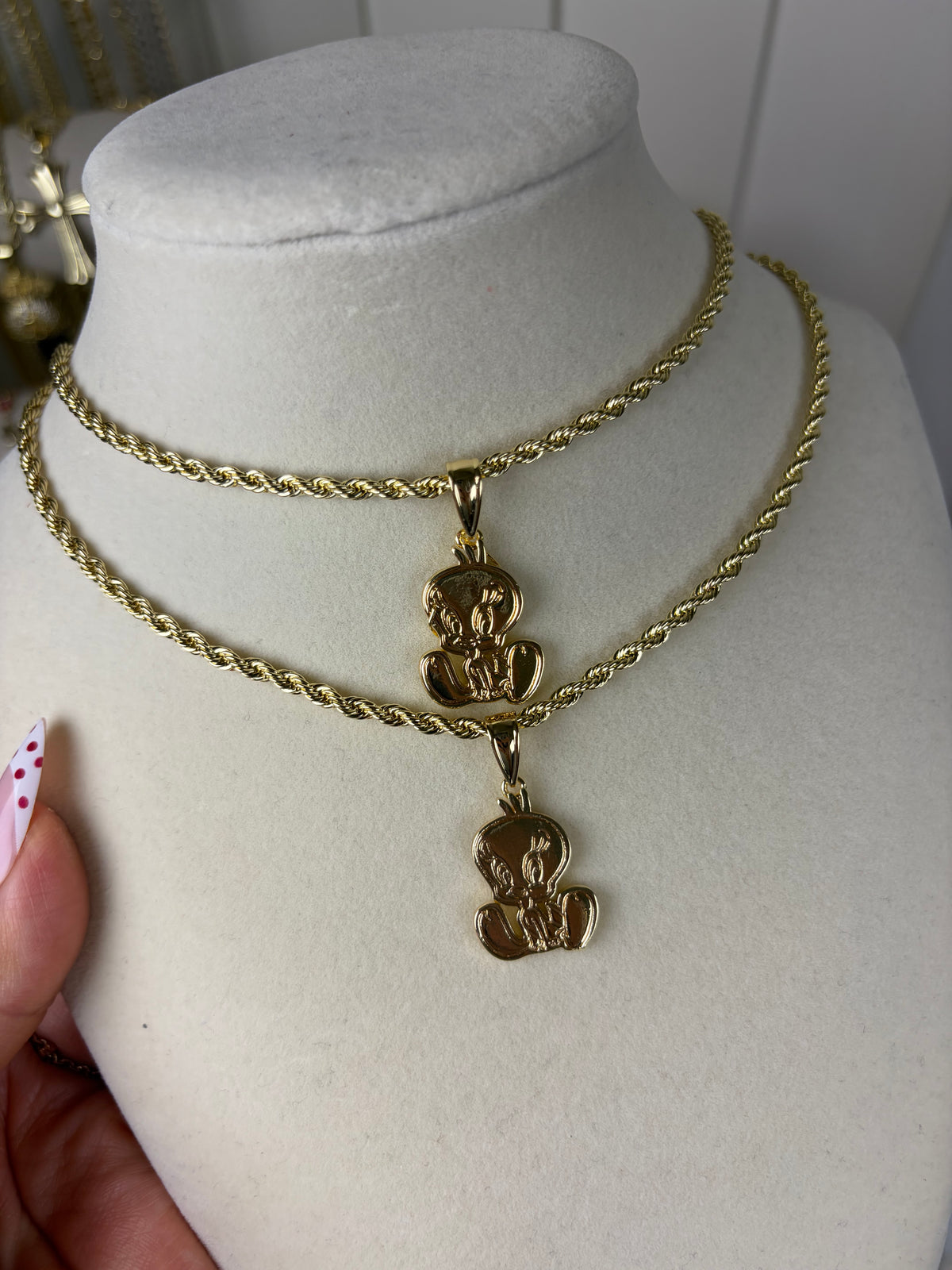 Tweets necklace
