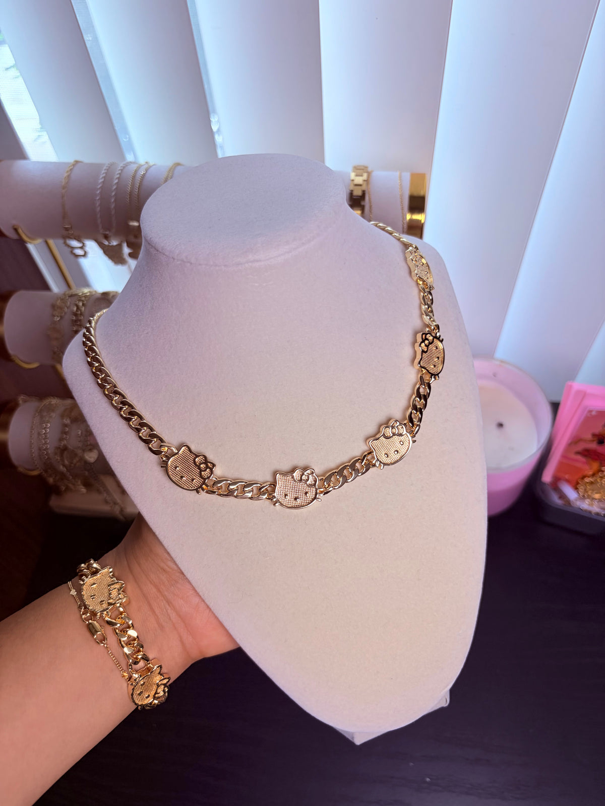 Multiple HK necklace