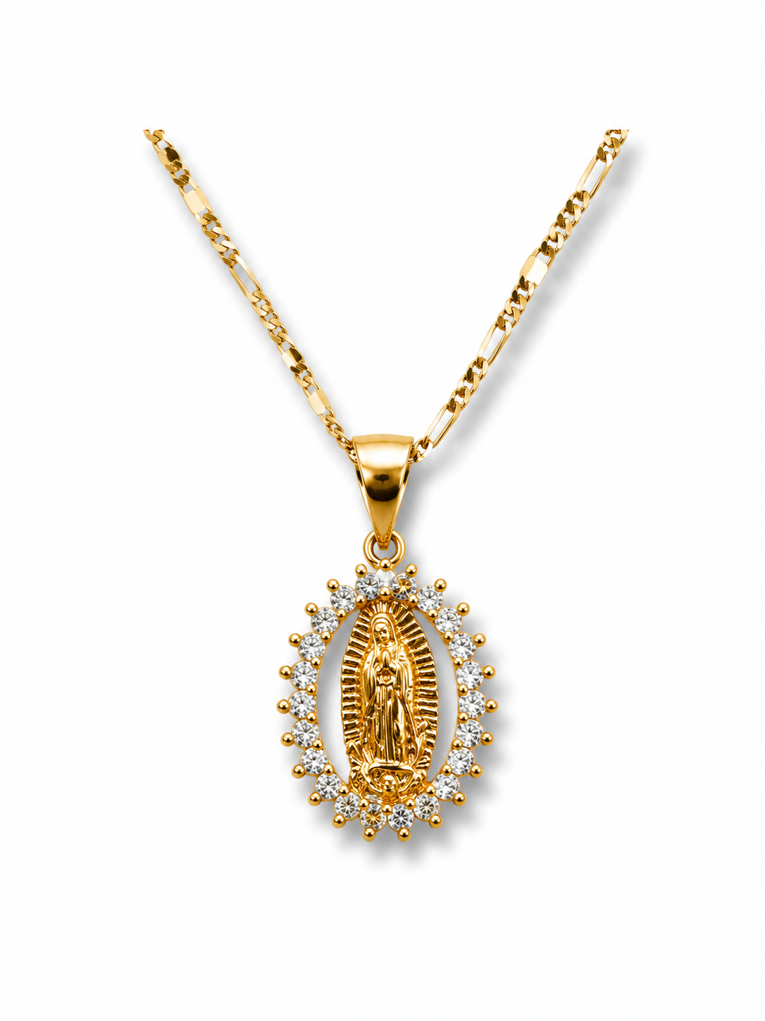 Virgin Mary necklace