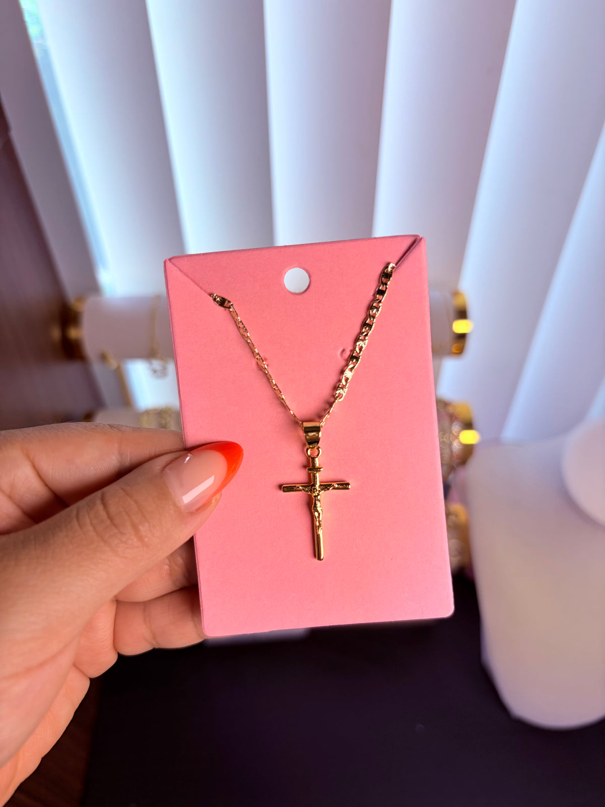 cross necklace