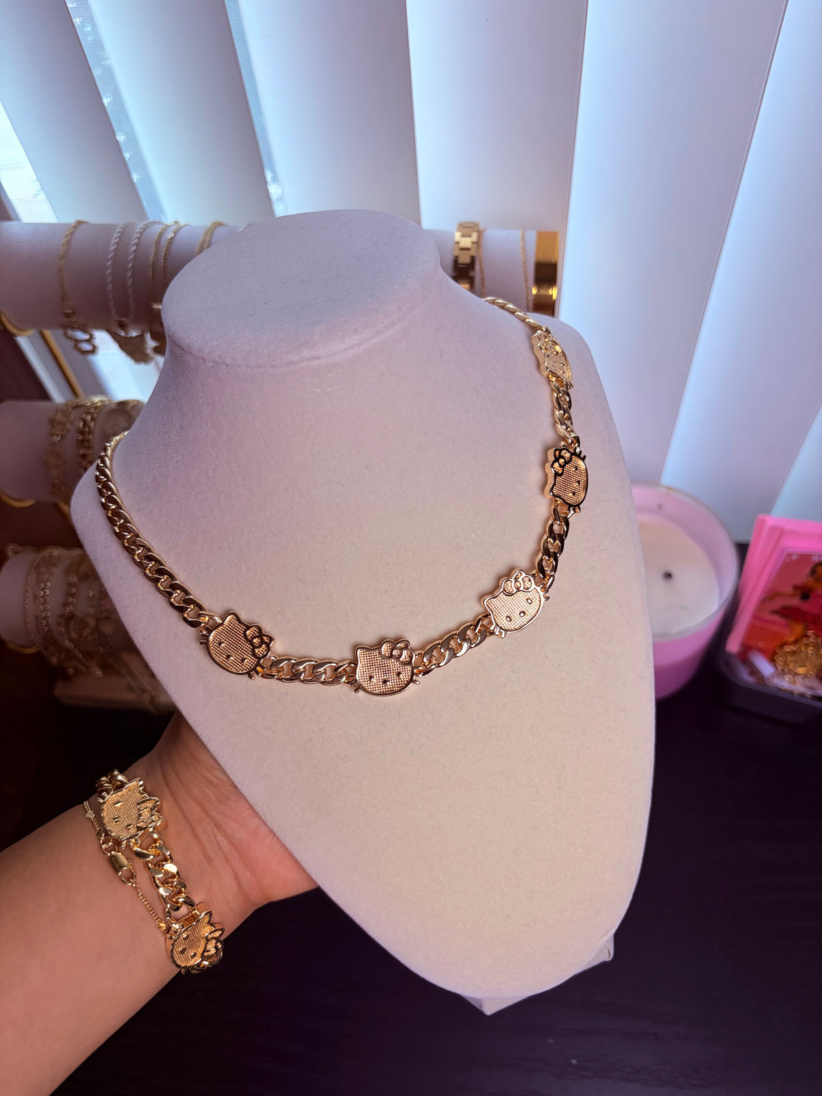 Multiple HK necklace
