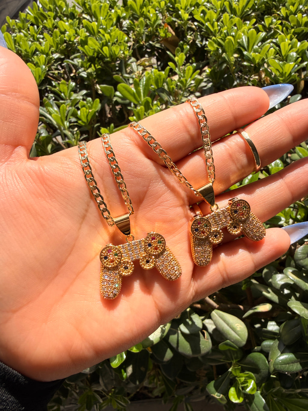 PlayStation controller necklace