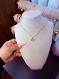 Bow necklace