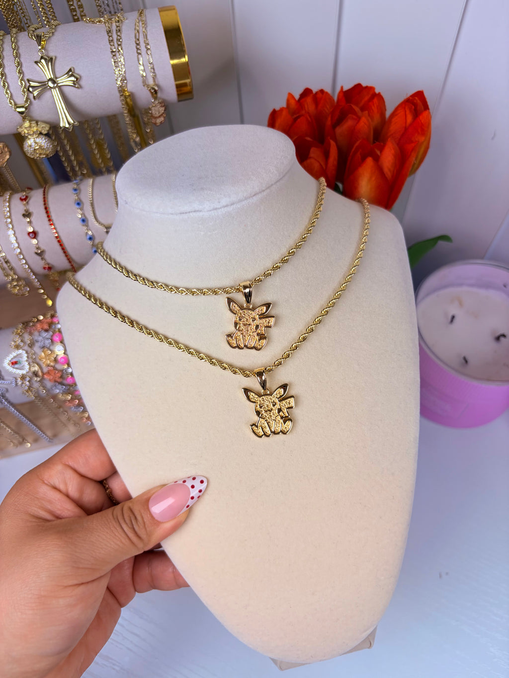 Pikachu necklace