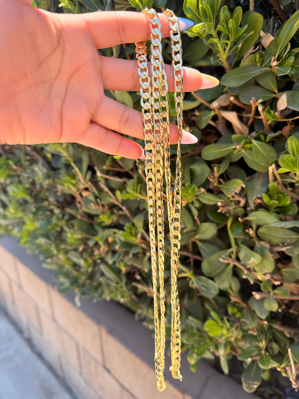 Men’s link necklace 24”