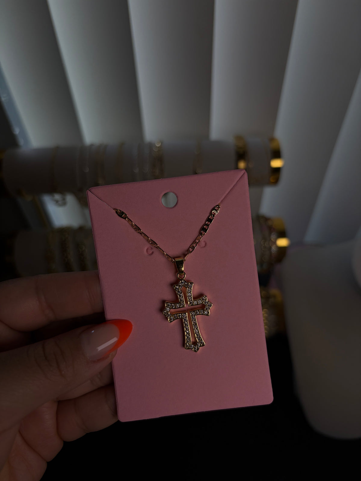 cross necklace
