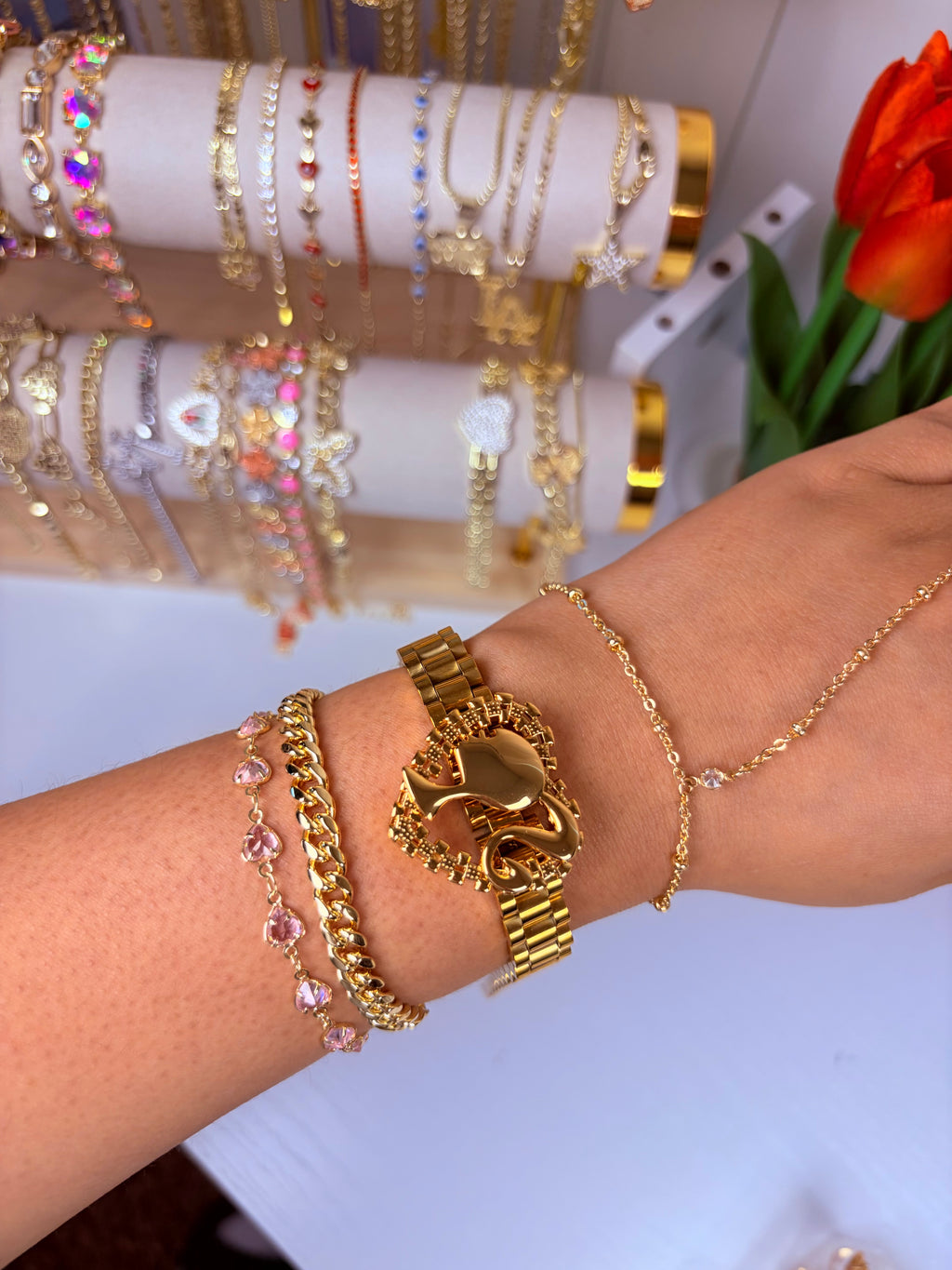 Barbs Rollie bracelet 10”