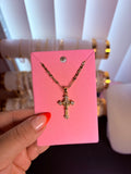 cross necklace