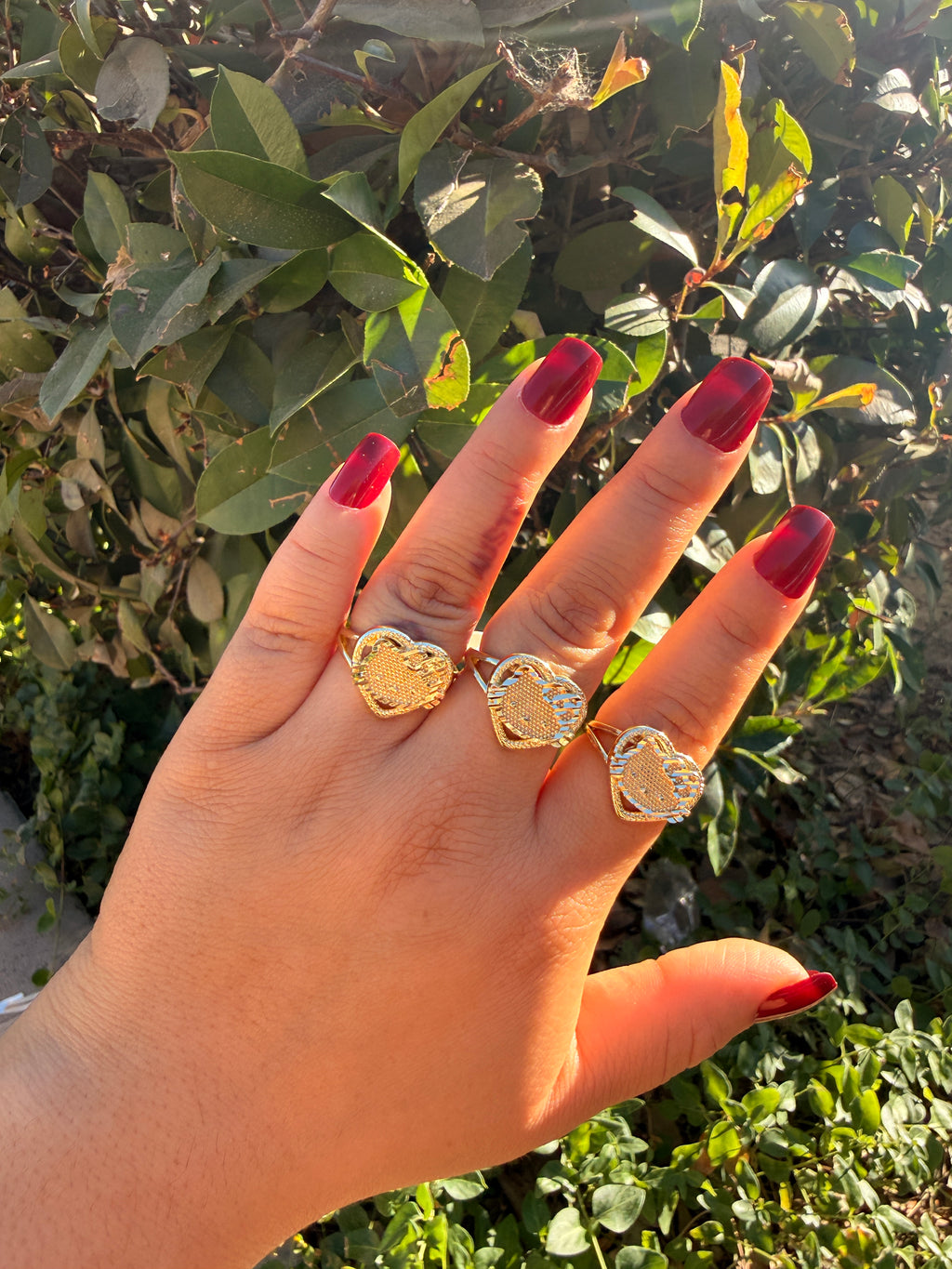 HK HEART RING