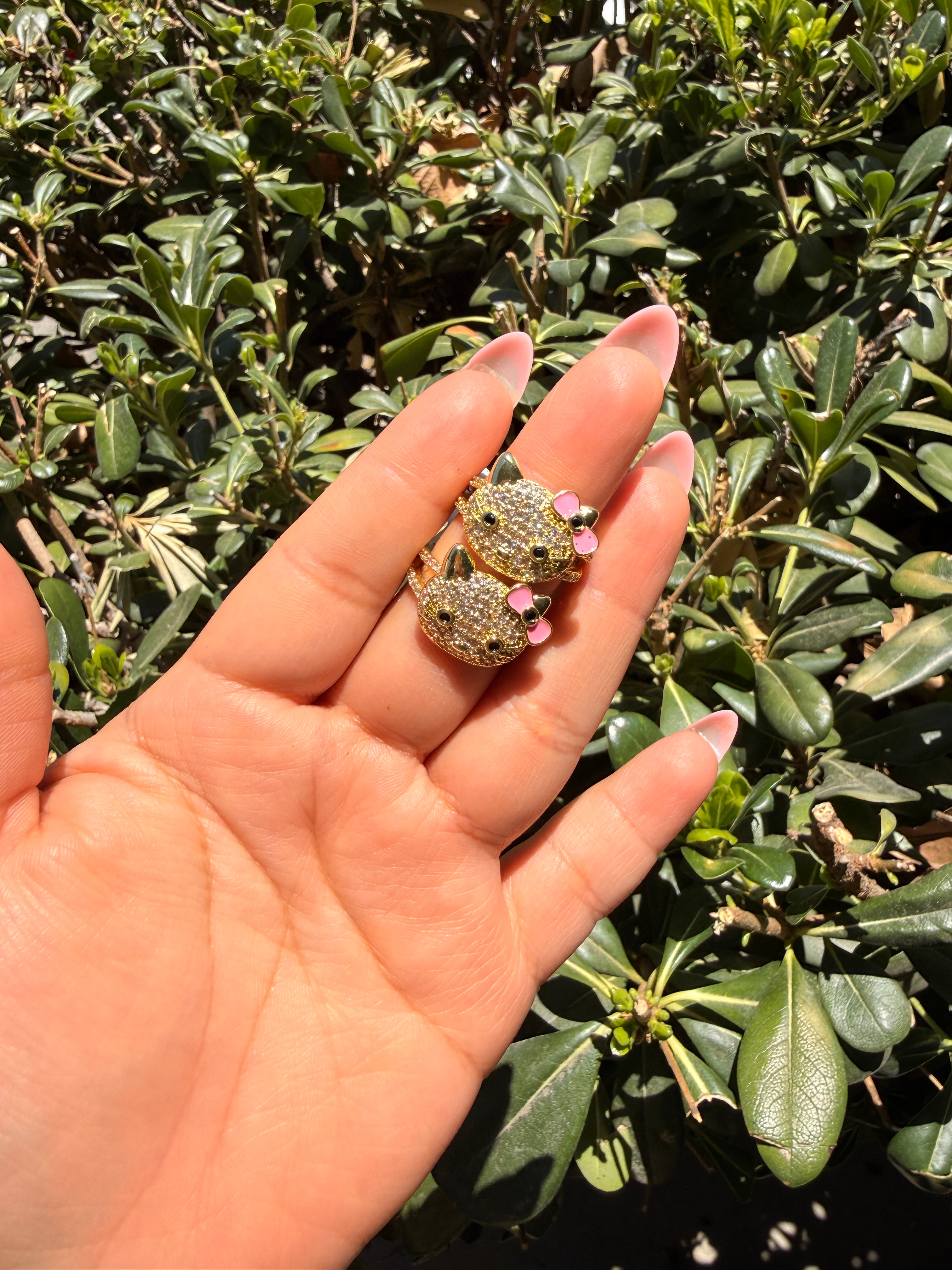 Studded hk ring