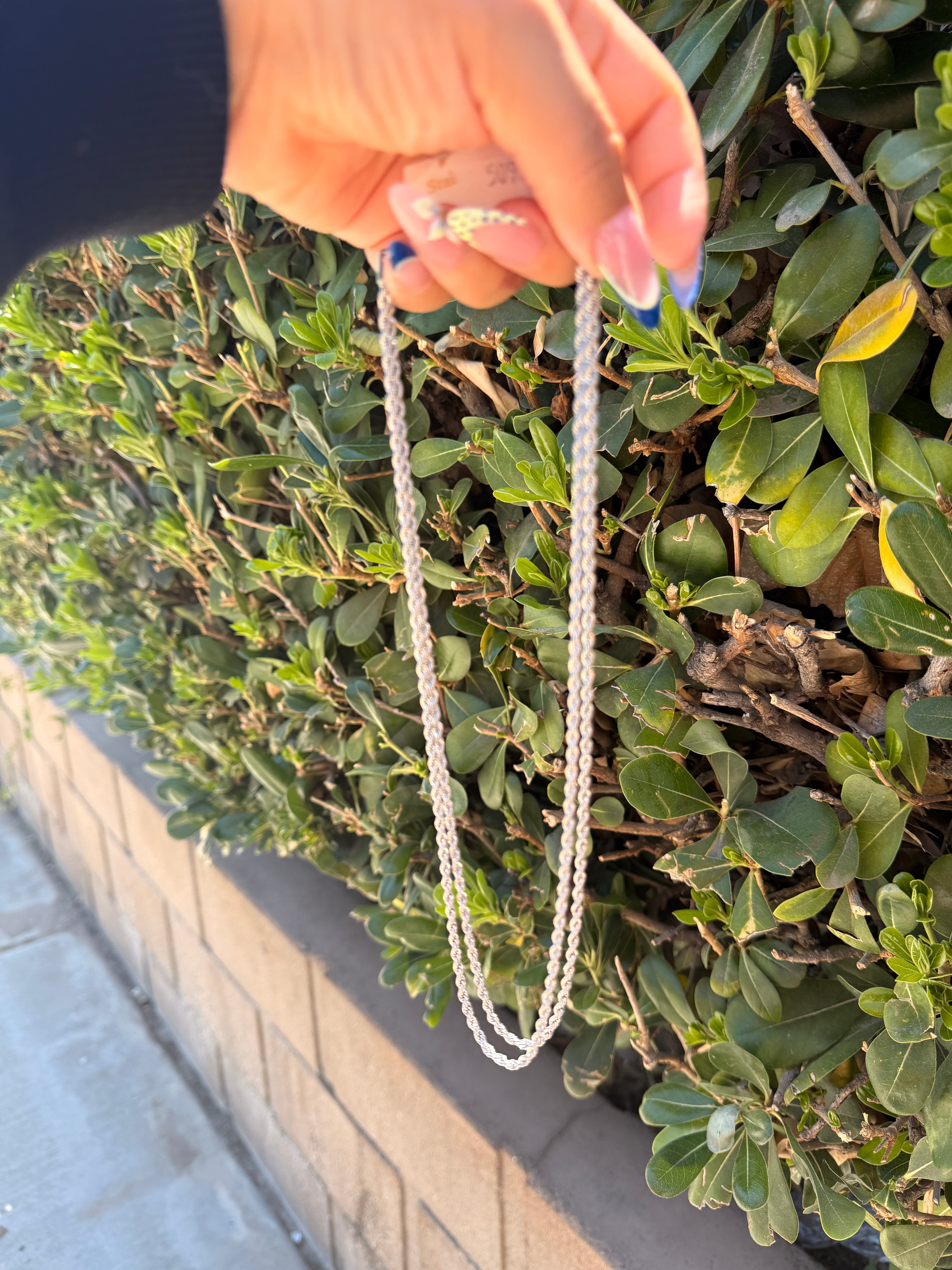 Men’s rope necklace 20”