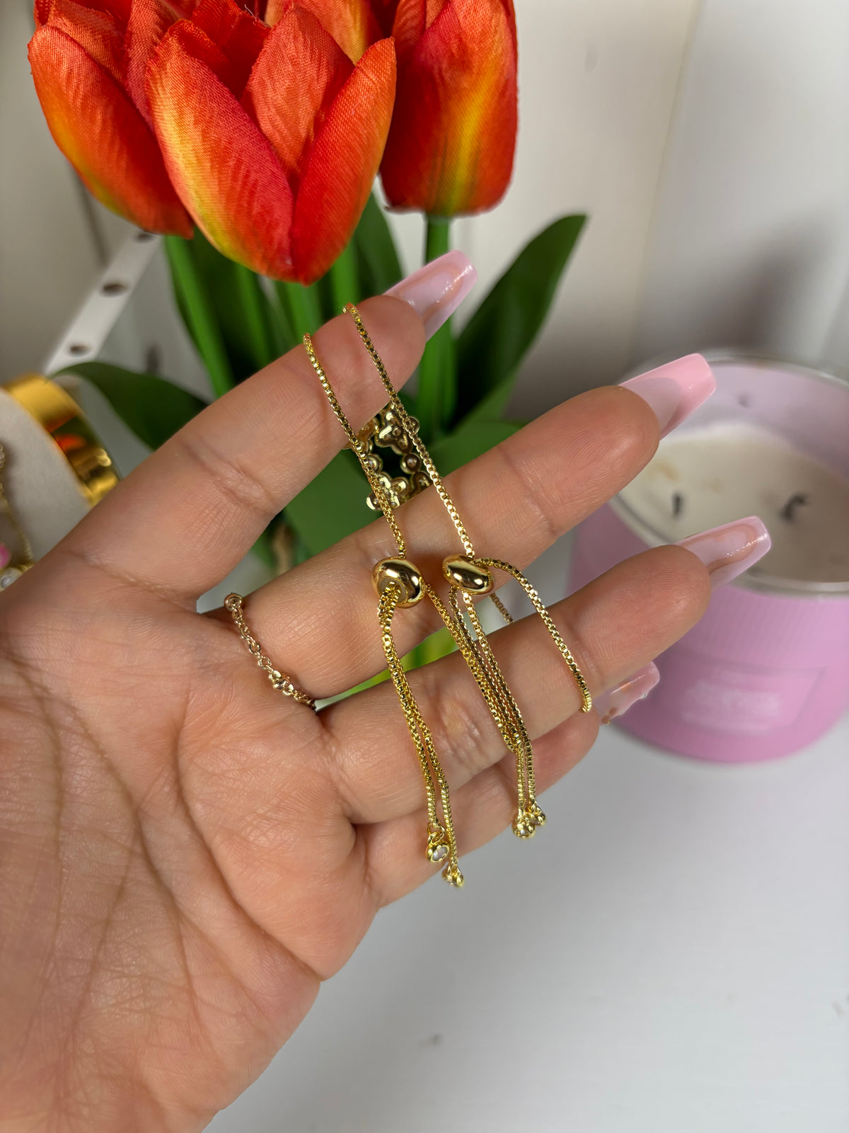 3 clover bracelet