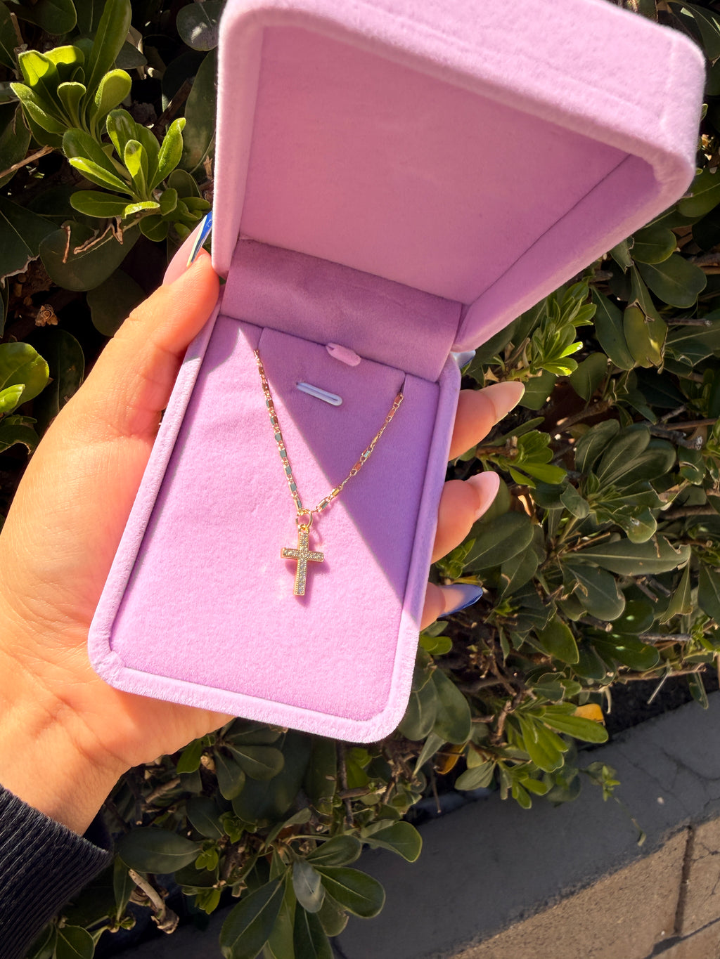 Small bling cross