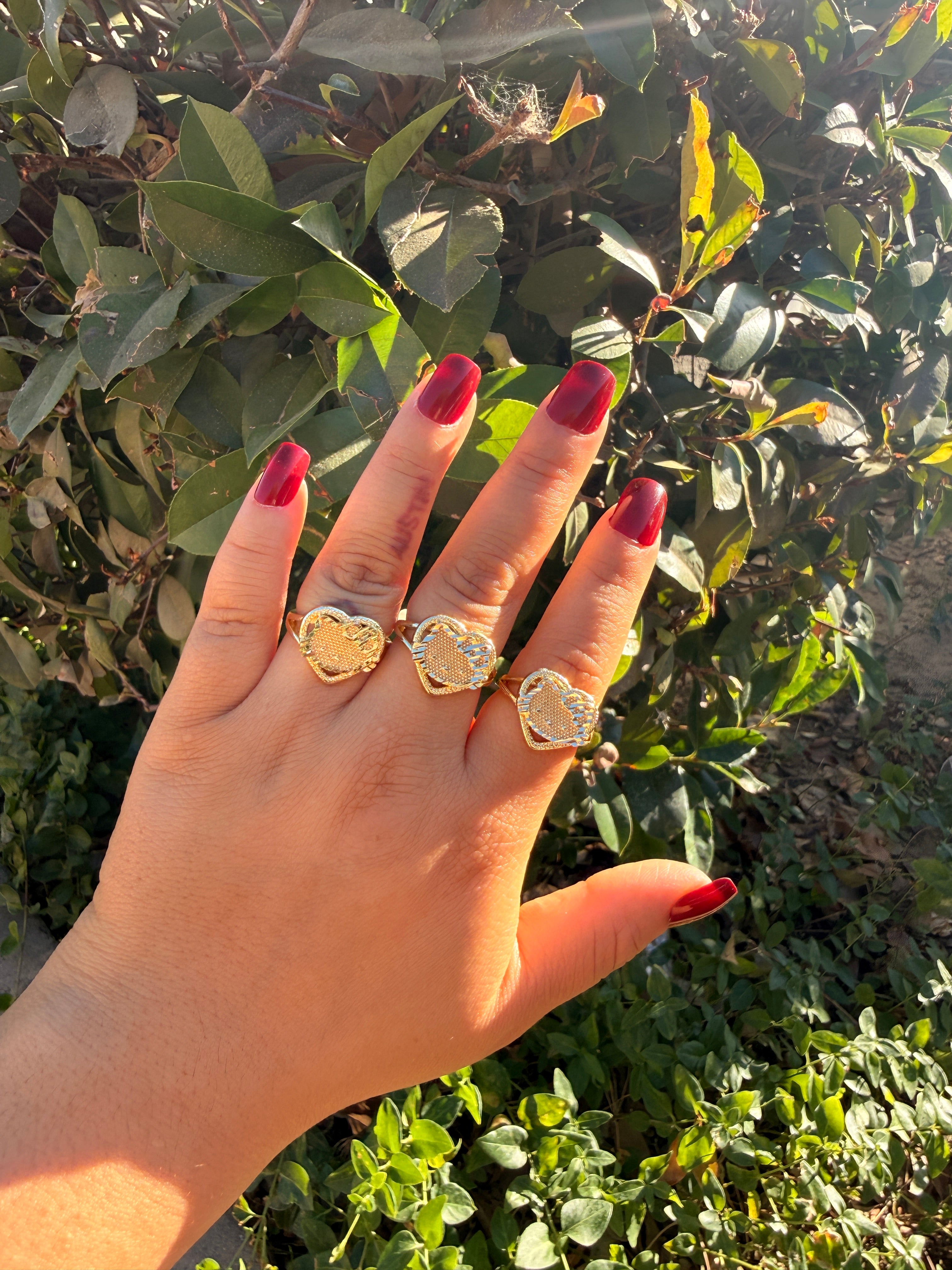 HK HEART RING