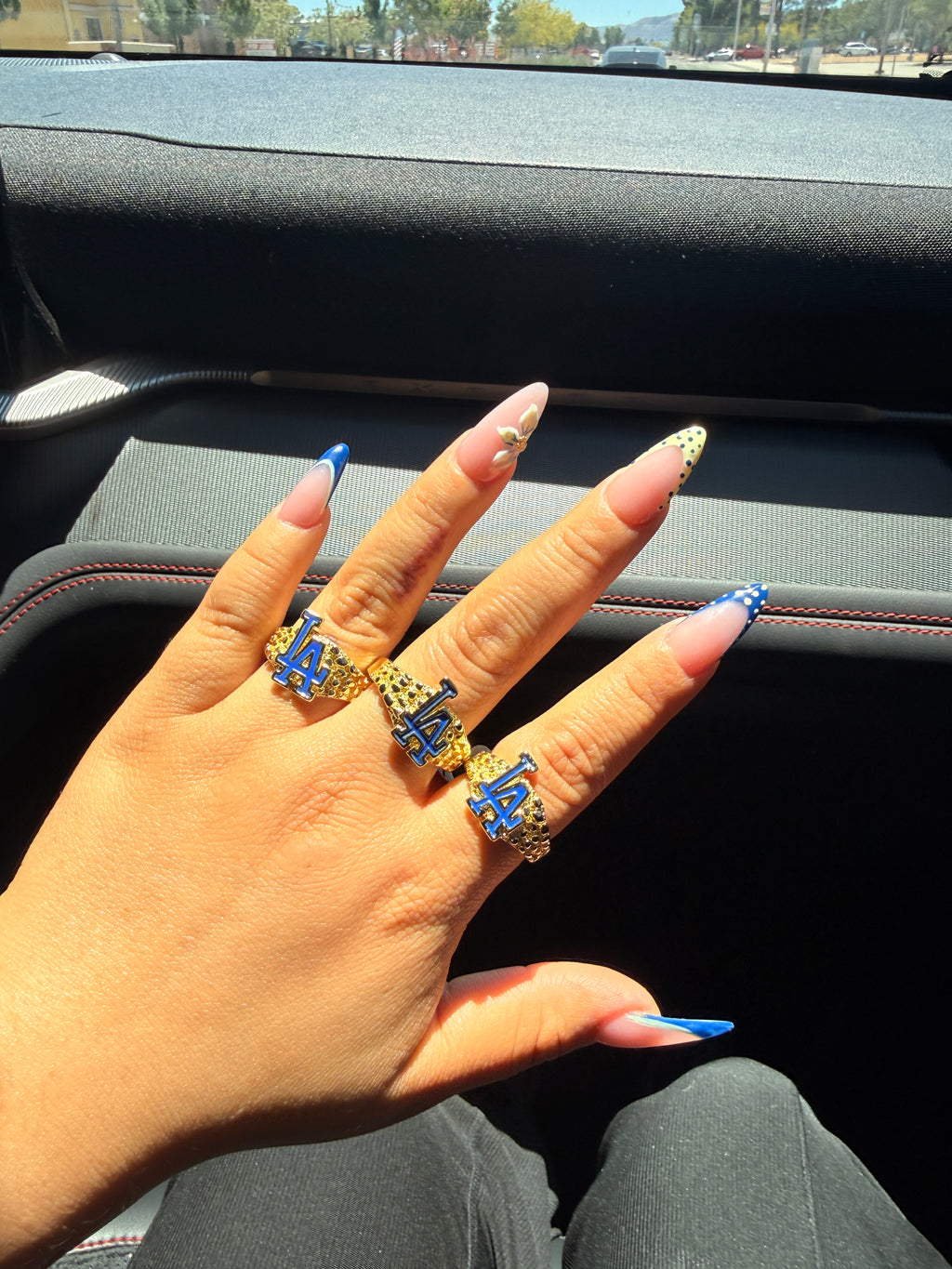 blue rings (unisex)