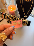 Hk earrings (GOLD)