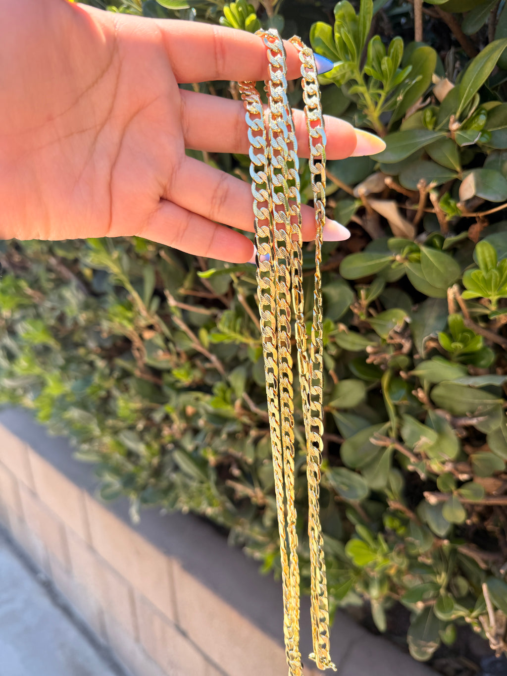 Men’s link necklace 24”