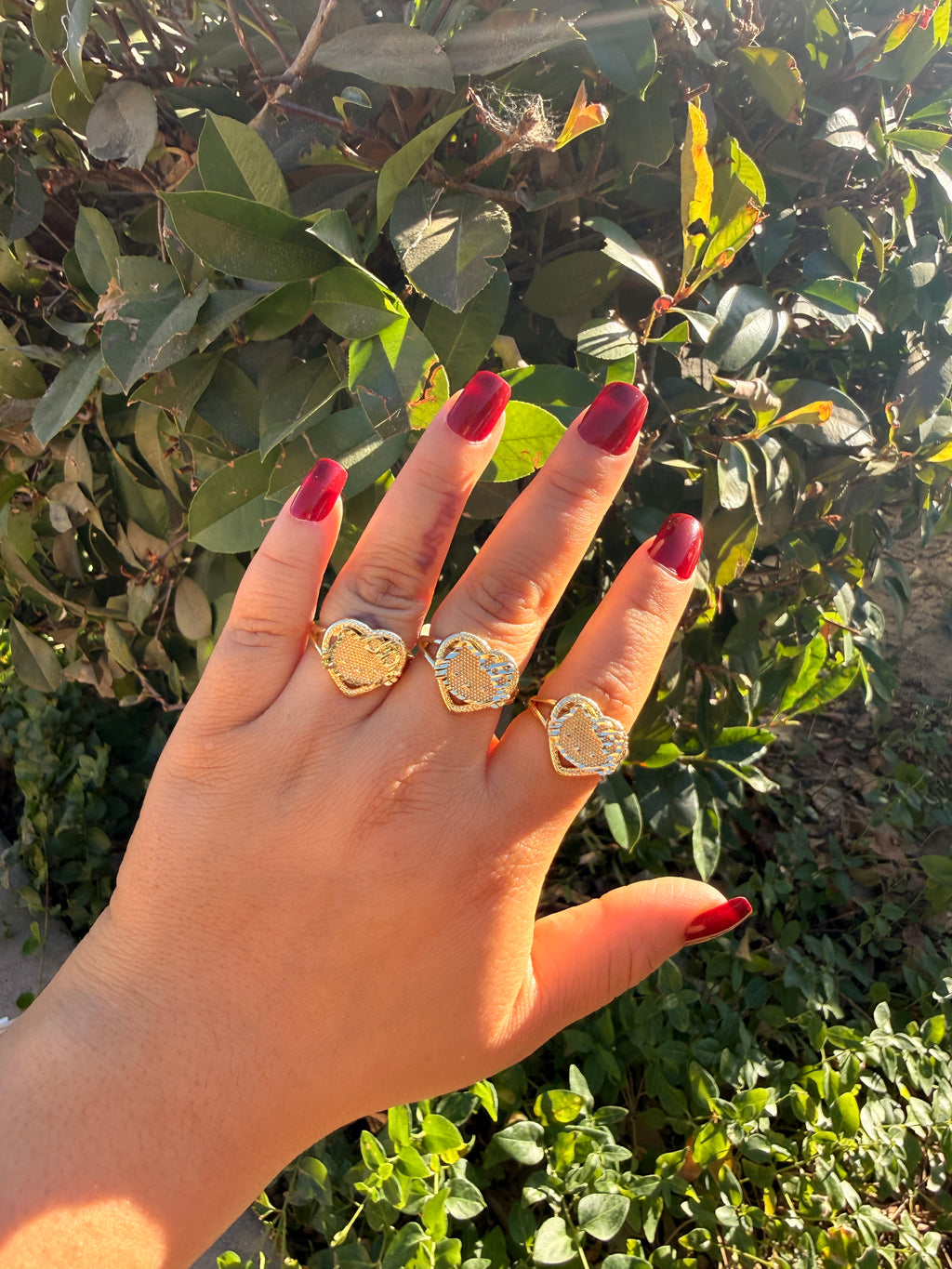 HK HEART RING