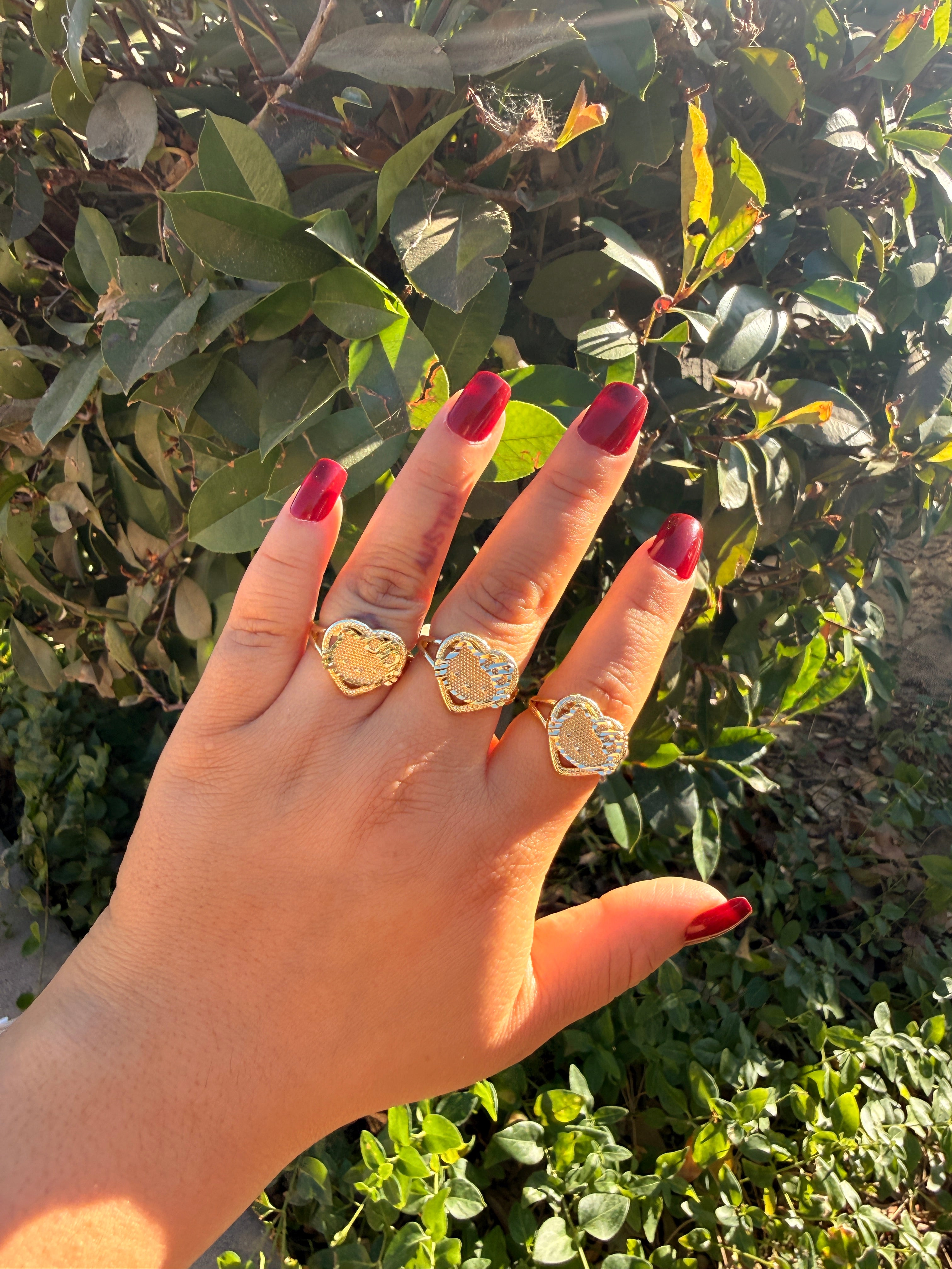 HK HEART RING