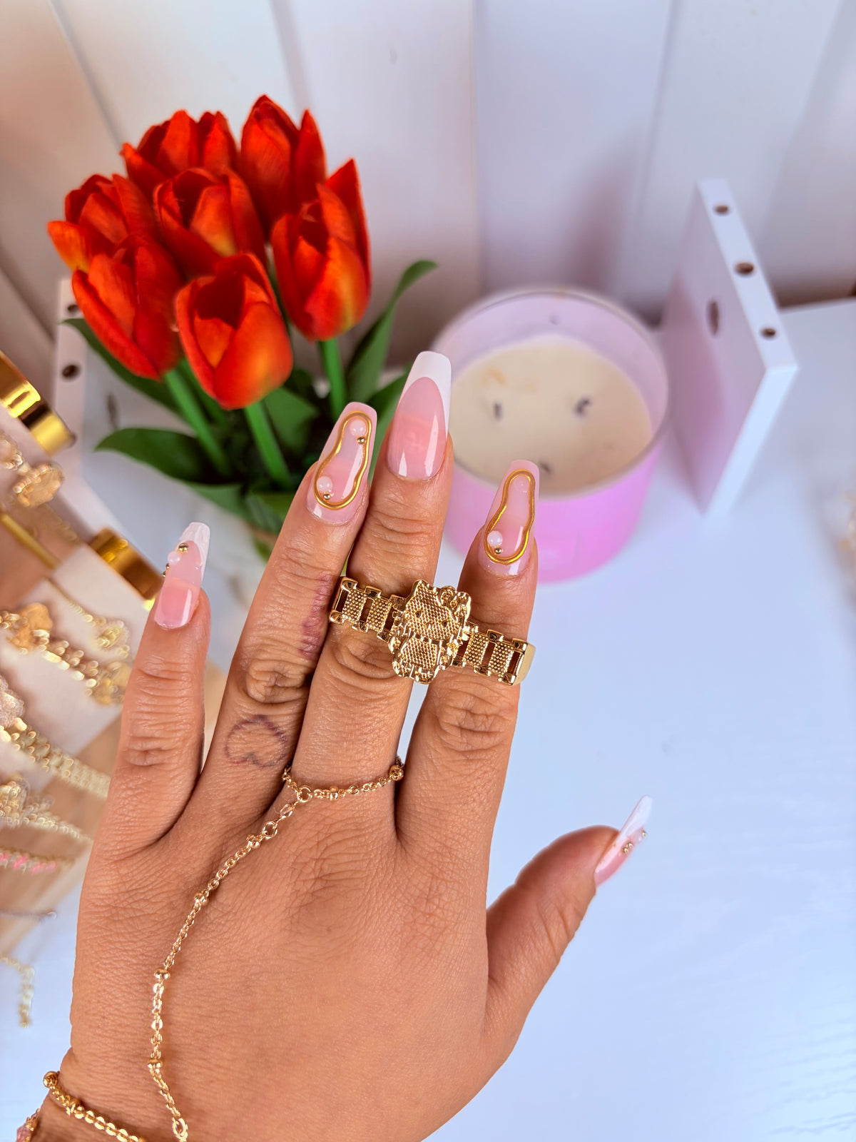 HK double finger ring