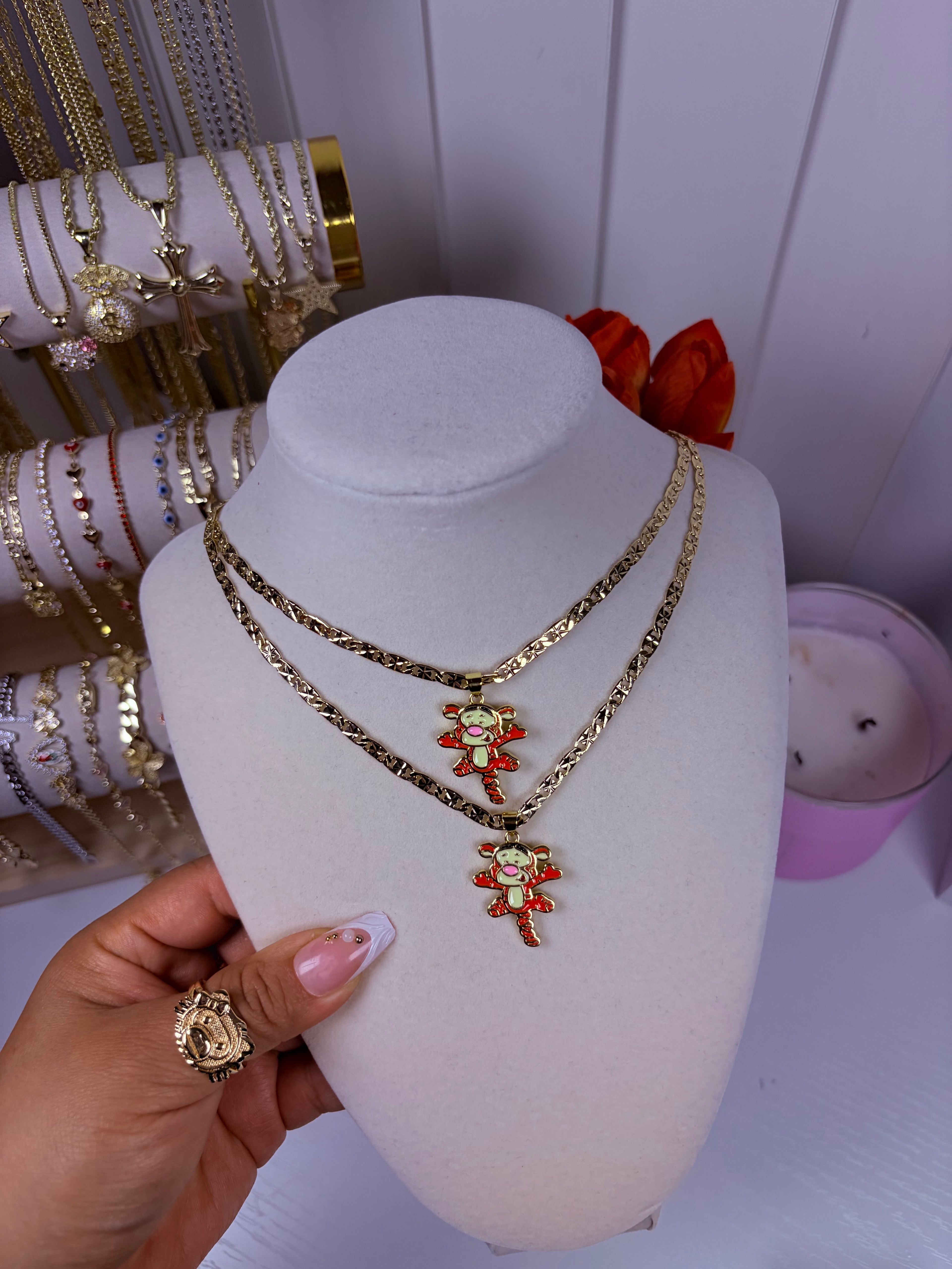 Tiger necklace