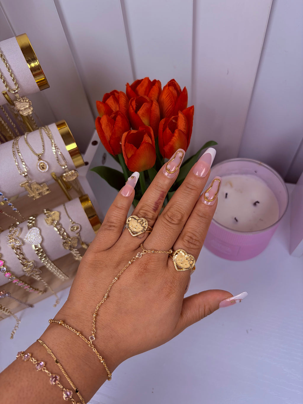 Hk heart ring (GOLD)