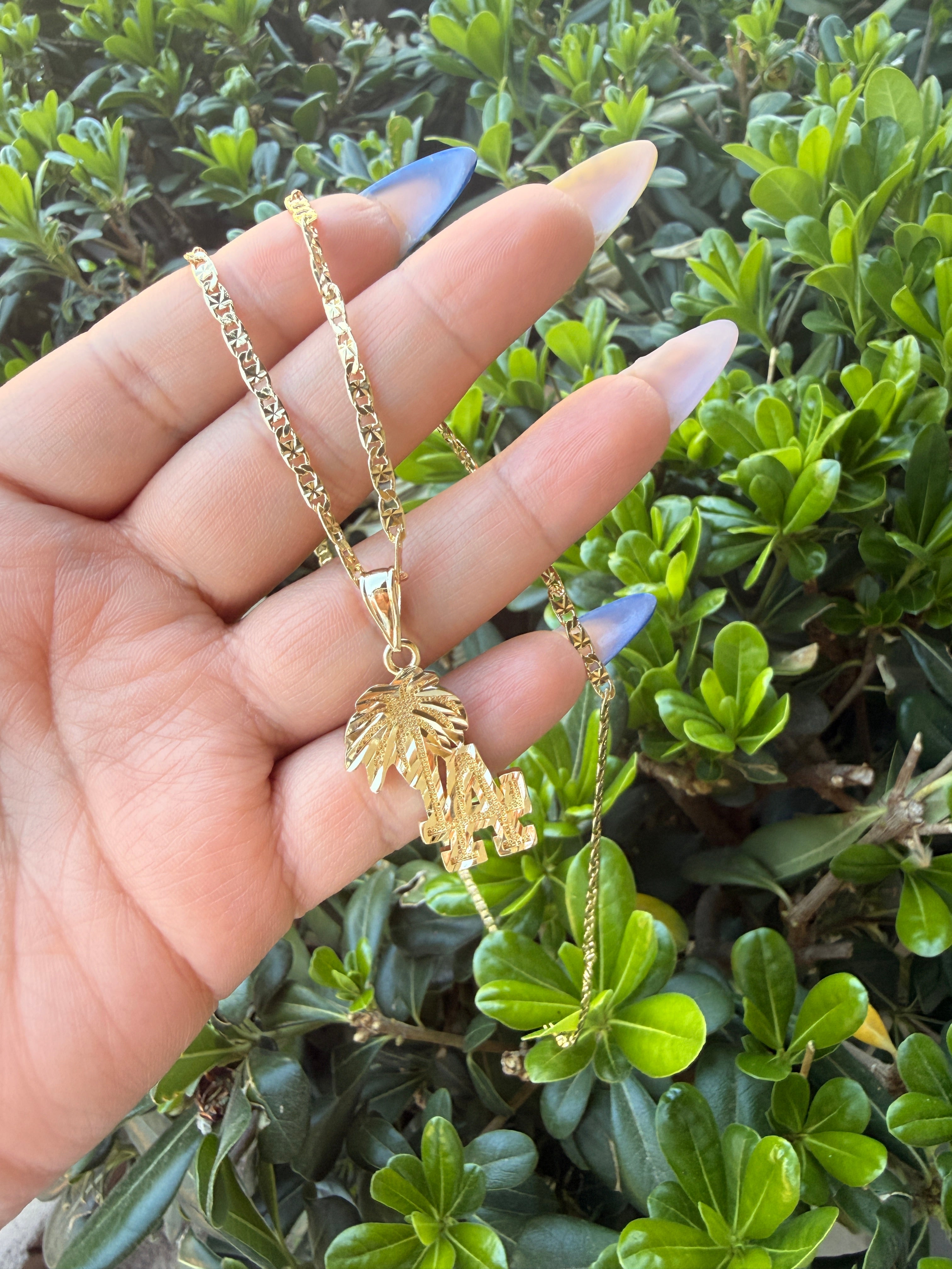 LA/PALM NECKLACE